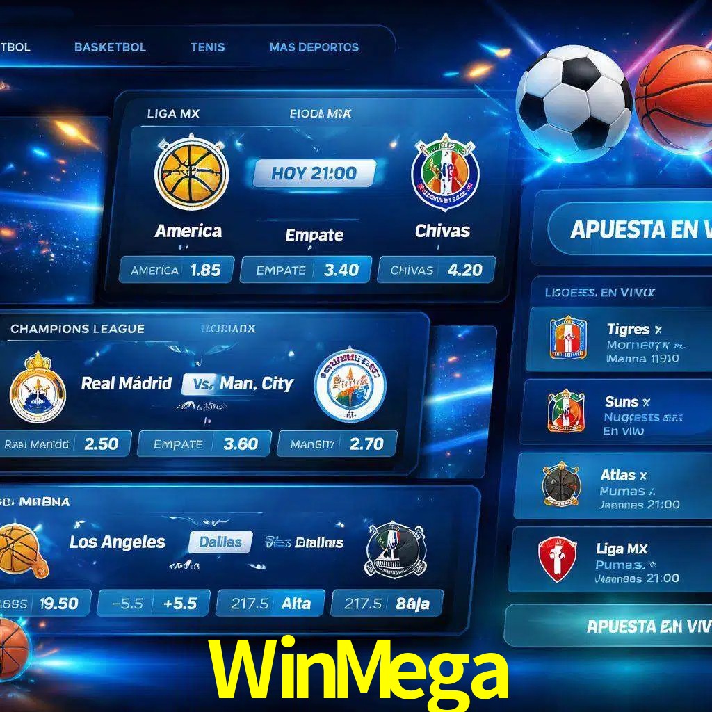 Mercados de apuestas deportivas WinMega para jugadores en México