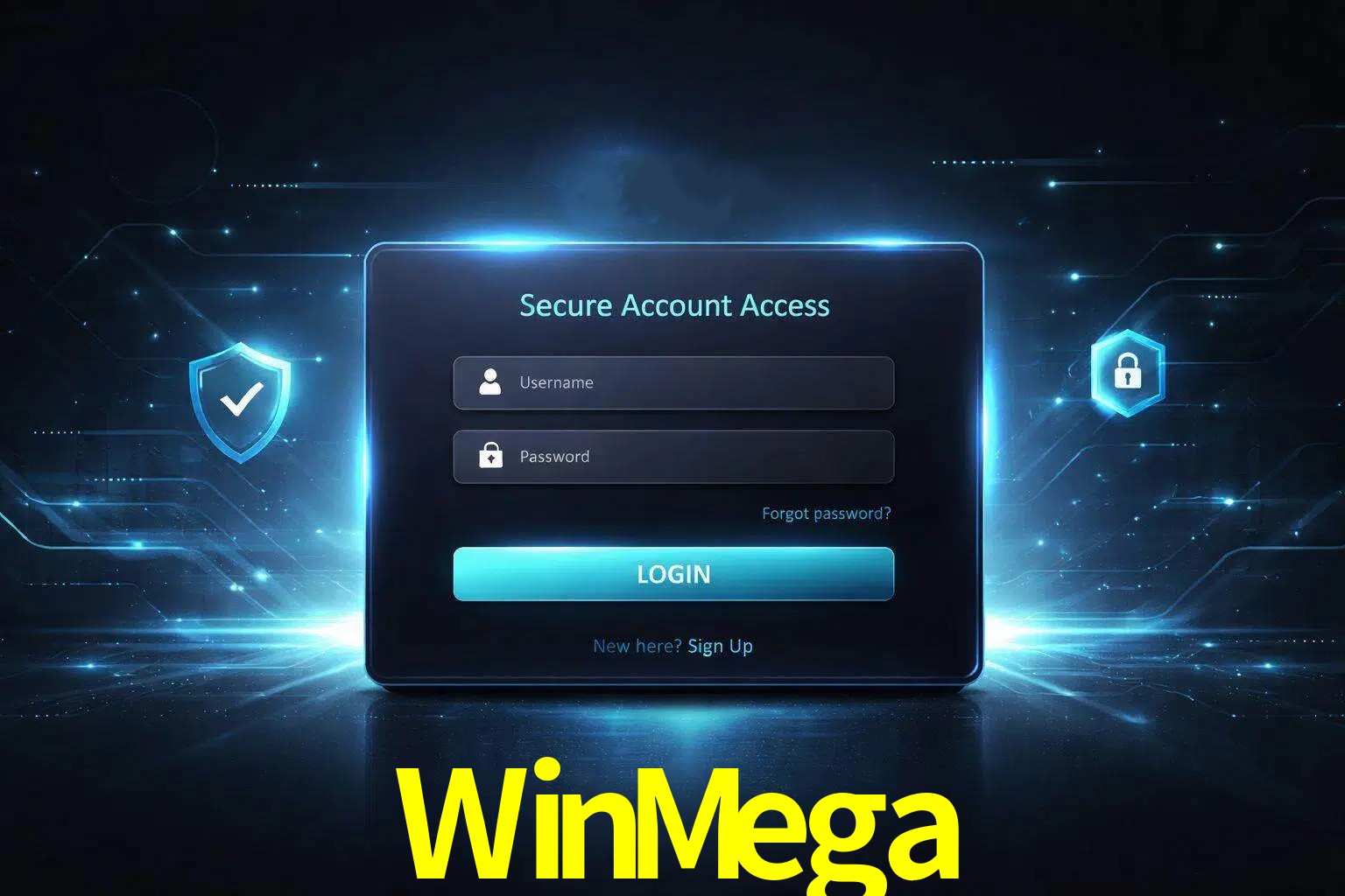Pantalla de inicio de sesión de cuenta WinMega para usuarios en México