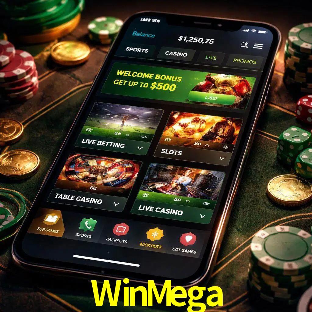 Diseño de juegos móviles WinMega para usuarios en México