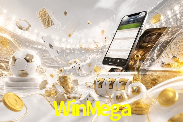 Interfaz de casa de apuestas WinMega con mercados de partidos en vivo